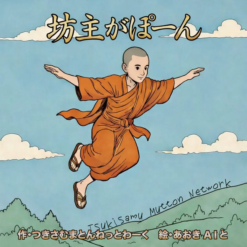 坊主がぽーん