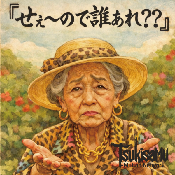 せぇ～ので誰ぁれ?